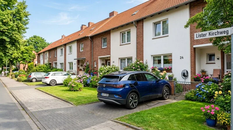 Kostenlose Ladesäulen am Einkaufsparkplatz
