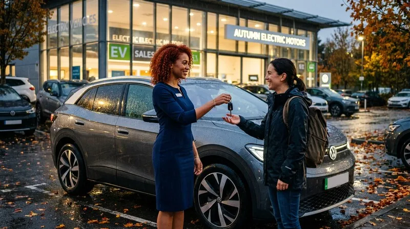 Smarte Wallbox in der modernen Doppelgarage