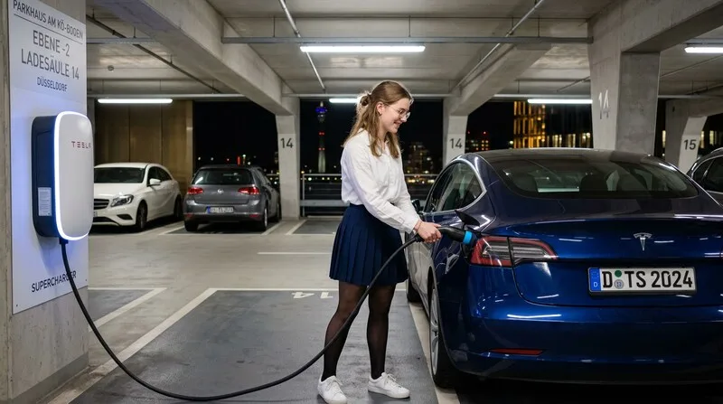CCS (Combined Charging System) Ladesäule