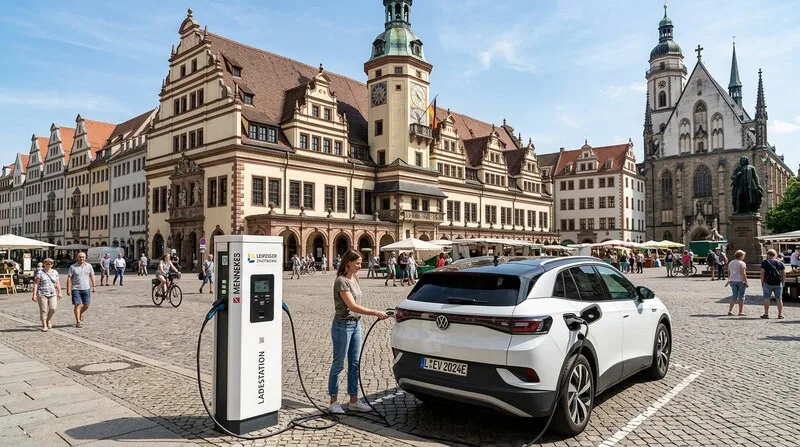 Tesla Model Wallbox Tiefgarage Frankfurt
