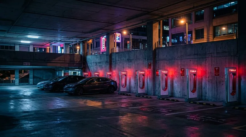 Tesla Supercharger in Deutschland